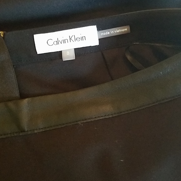 Calvin Klein Black Pencil Skirt - Picture 5 of 6